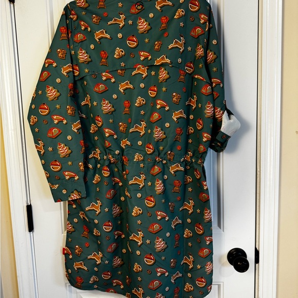 Magellan Outdoors Novelty Holiday Shirtdress NWT - Picture 7 of 8